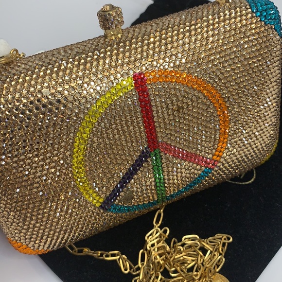 Sylvia Toledano Peace Please Box Clutch - Picture 4 of 9